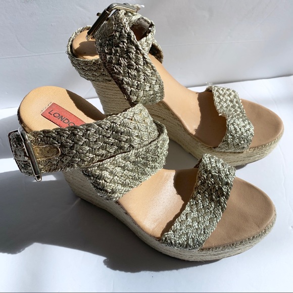 ☀️ Wedge braided sandals Size 4 (37) - Picture 2 of 8